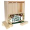 Good Wood By Leisure Arts Good Wood Giant Tumble Tower W/Crate 54Pc - Perfect For Family Fun And Parties, Enjoy Classic Block Games, Tumbling Blocks, Or A Tumbling Tower Game Anywhere